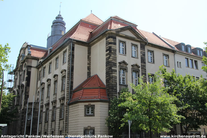 Amtsgericht Pankow/Weißensee - Dienstgebäude Pankow